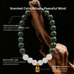 Peaceful Mind – Lavender & Sandalwood Herbal Incense Bead Bracelet