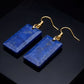 Protection & Well-Being – Tibetan Lapis Earrings