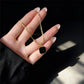 Strength & Elegance - Black CZ Cube Necklace