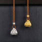 Protection & Strength - Mountain Amulet Woven Cord Necklace