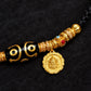 Prosperity & Blessings – Yellow Jambhala Dzi Woven Bracelet