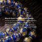 Calm & Communication – Temple Incense Ash Liuli Mala Bracelet