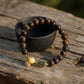 Calm & Prosperity – Nha Trang Agarwood & Hetian Jade Gourd Bracelet