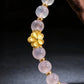 Healing & Abundance – Blue Heart Ash-Liuli Bracelet