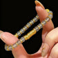 Wealth & Stability – Gray Agate Fortune Bracelet
