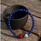 Wisdom & Action – Lapis Lazuli & Red Agate Intentional Bracelet