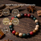 Mindfulness & Balance - Five Element Incense Beads Bracelet