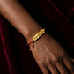 Protection & Wealth – Five Emperor Coins Red String Bracelet