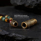 Protection & Blessing – Antique Brass Mantra Prayer Tube Necklace
