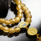 Wisdom & Intuition – Temple Incense Ash Liuli Mala Bracelet