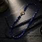 Calm Expression & Clarity – Tibetan Blue Chalcedony Necklace