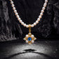 Calm & Emotional Balance – Tibetan Moonstone Necklace