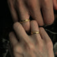 Protection & Strength - Mountain Texture Adjustable Open Ring