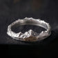 Protection & Strength - Mountain Texture Adjustable Open Ring