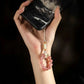 Radiance & Love – Strawberry Quartz & Sunstone Intention Strap