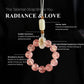 Radiance & Love – Strawberry Quartz & Sunstone Intention Strap