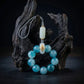 Clarity & Calm – Aquamarine & Hetian Jade Intention Strap