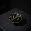 Awakening & Abundance - Gilded Blossom Rough Clay Burner Set (Includes Incense Sticks)