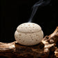 Balance & Clarity – Feng Shui White Lunar Incense Burner