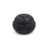 Balance & Clarity Feng Shui Lunar Incense Burner, round black incense holder with moon-like textured surface, spiritual home decor for balance, clarity, and meditation, on a clean white background.