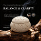 Balance & Clarity Burner Set (Includes Incense Slices) - Feng Shui White Lunar