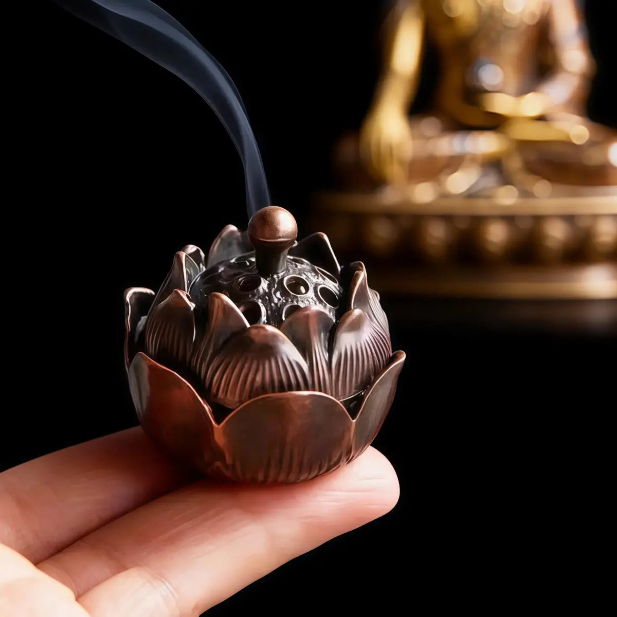 Balance & Peace – Feng Shui Lotus Incense Burner