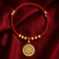 Blessing & Harmony – Eight Treasures Compass Red String Pet Collar