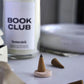 Calm & Clarity – Eastern Aromatic Cone Incense with natural incense cones and a scented candle, creating a relaxing atmosphere for stress relief and mental clarity.
