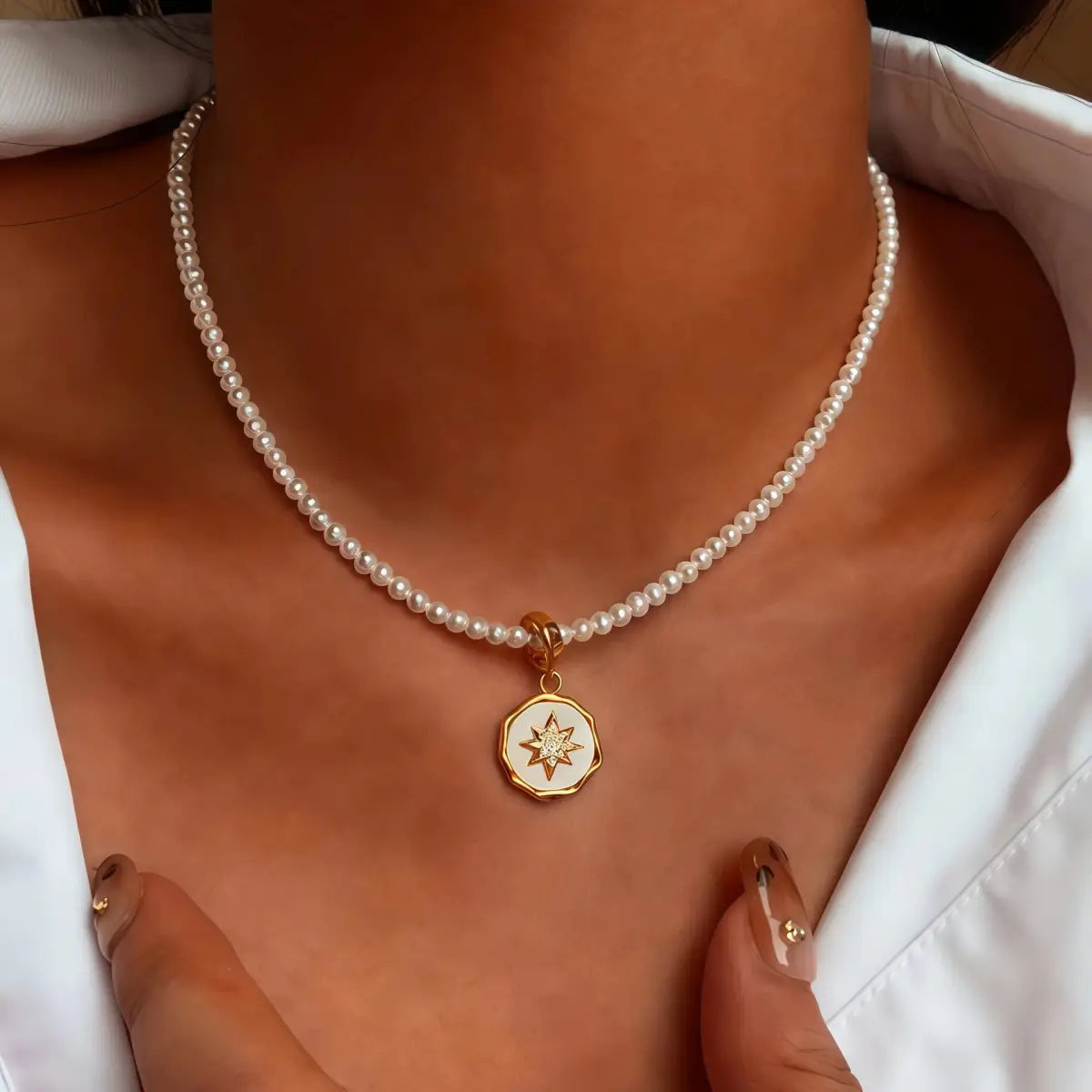 Clarity & Harmony – Tibetan Starlight Necklace