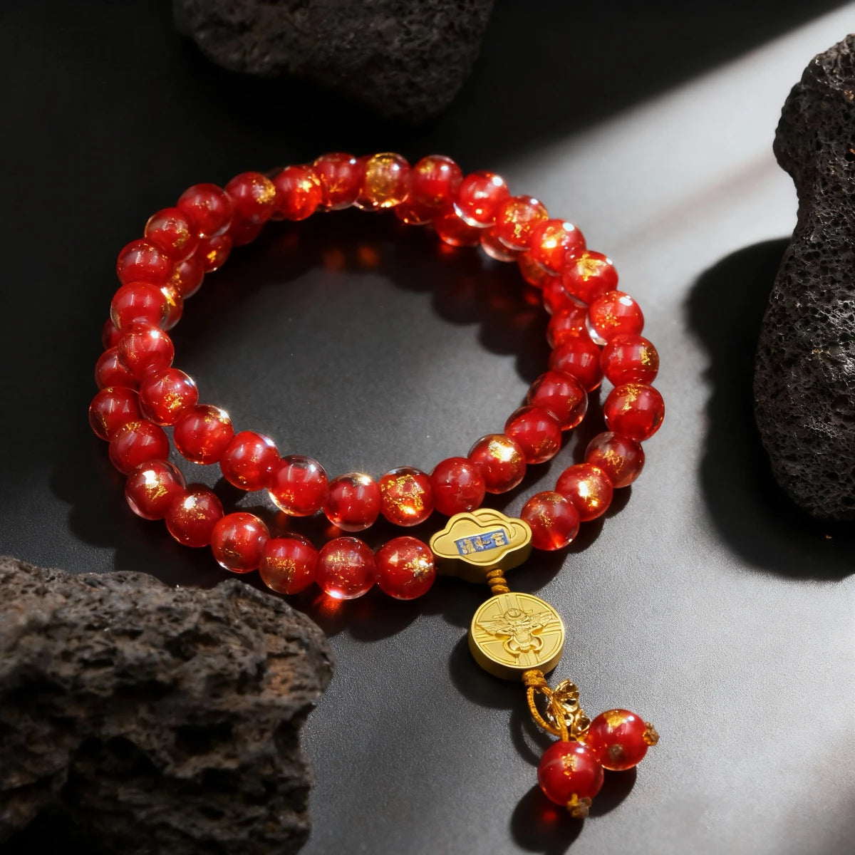 Vitality & Prosperity – Tibetan Five Elements Flow Bracelet