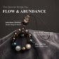 Abundance & Flow – Water Element Black Wealth God Talisman Strap