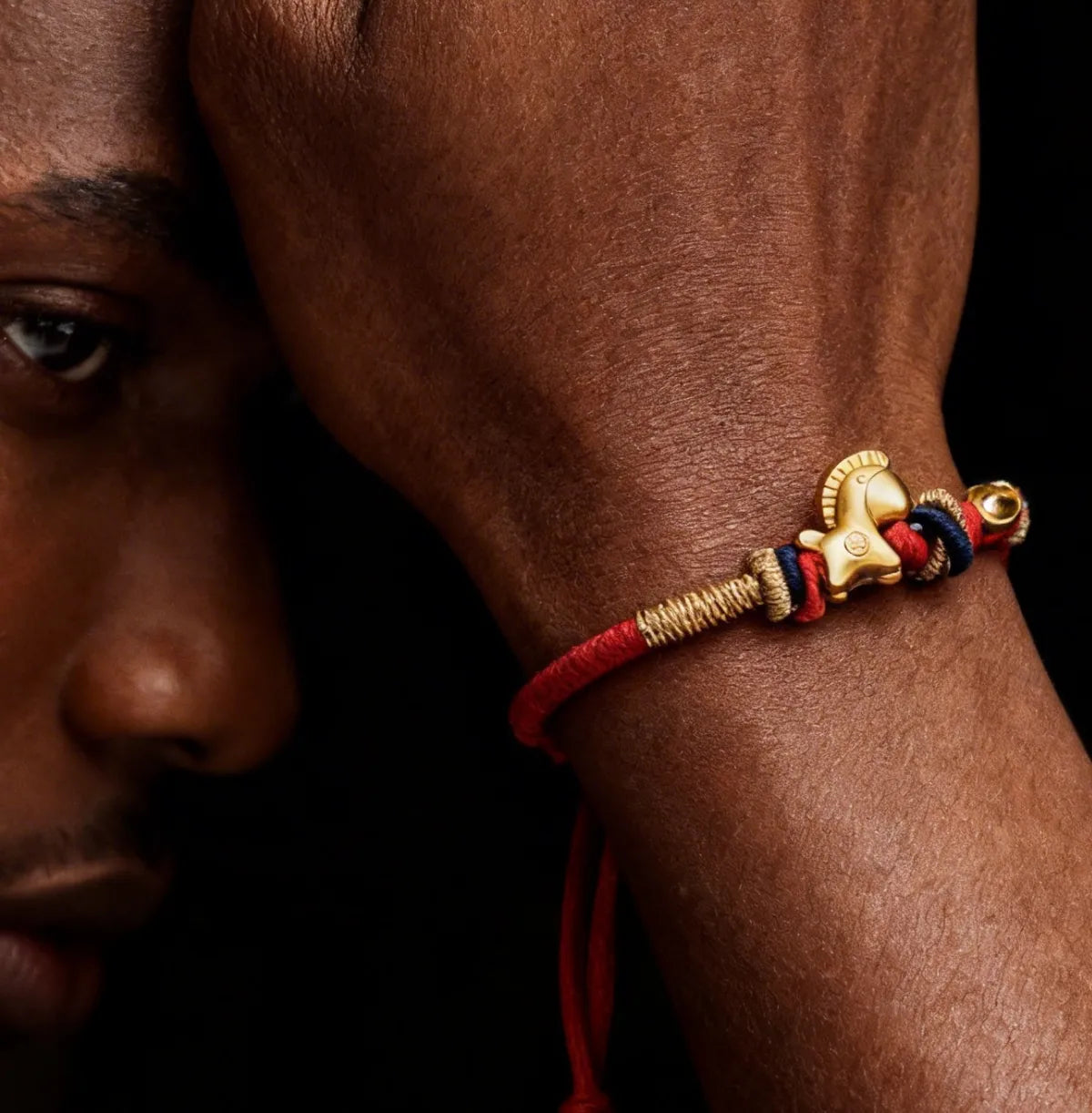 Bundle — Prosperity Ingots + Good Fortune Red String Bracelet