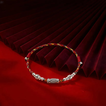 Good Fortune – Koi Ascending Red String Bracelet