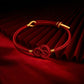 Bundle — Gourd Knot + Vajra Red String Bracelet