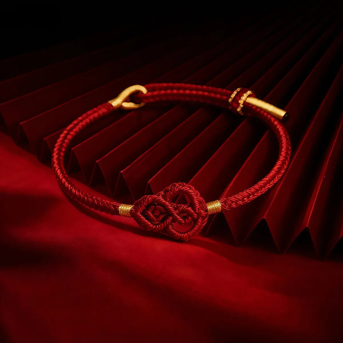 Good Luck - Gourd Knot Red String Bracelet