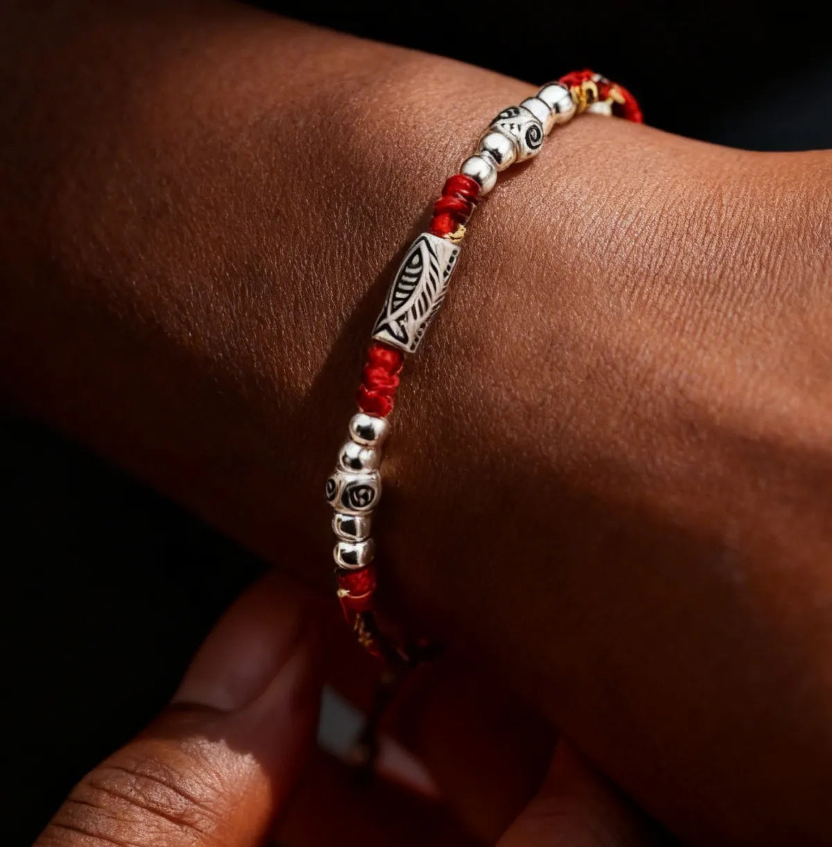 Good Fortune – Koi Ascending Red String Bracelet