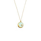 Good luck Shoushan Stone Necklace for Blessings & Clarity on a white background