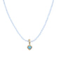 Protection & Peace – Tibetan Turquoise Heart Pendant