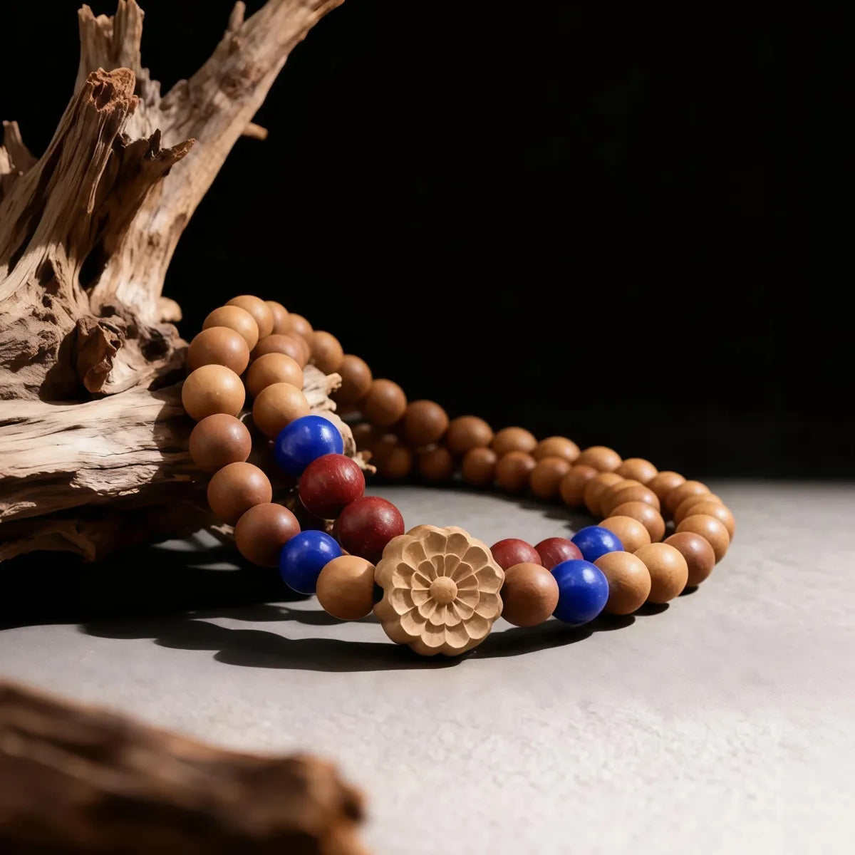Tibetan Blessing – Buddhist Sandalwood Bracelet