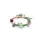 One of a Kind Forest Harmony Ritual Bracelet with Ancient Liuli Talisman for Grounding and Intention