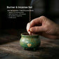 Prosperity & Serenity Burner Set (Includes Incense Sticks) - Mini Xuande-Style