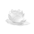 Purity & Awakening Liuli Lotus Incense Holder, Frosted Lotus-Shaped Design for Meditation and Relaxation