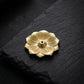 Purity & Awakening Burner Set (Includes Incense Sticks) - Ultra-Slim Metal Lotus