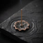 Purity & Awakening Burner Set (Includes Incense Sticks) - Ultra-Slim Metal Lotus