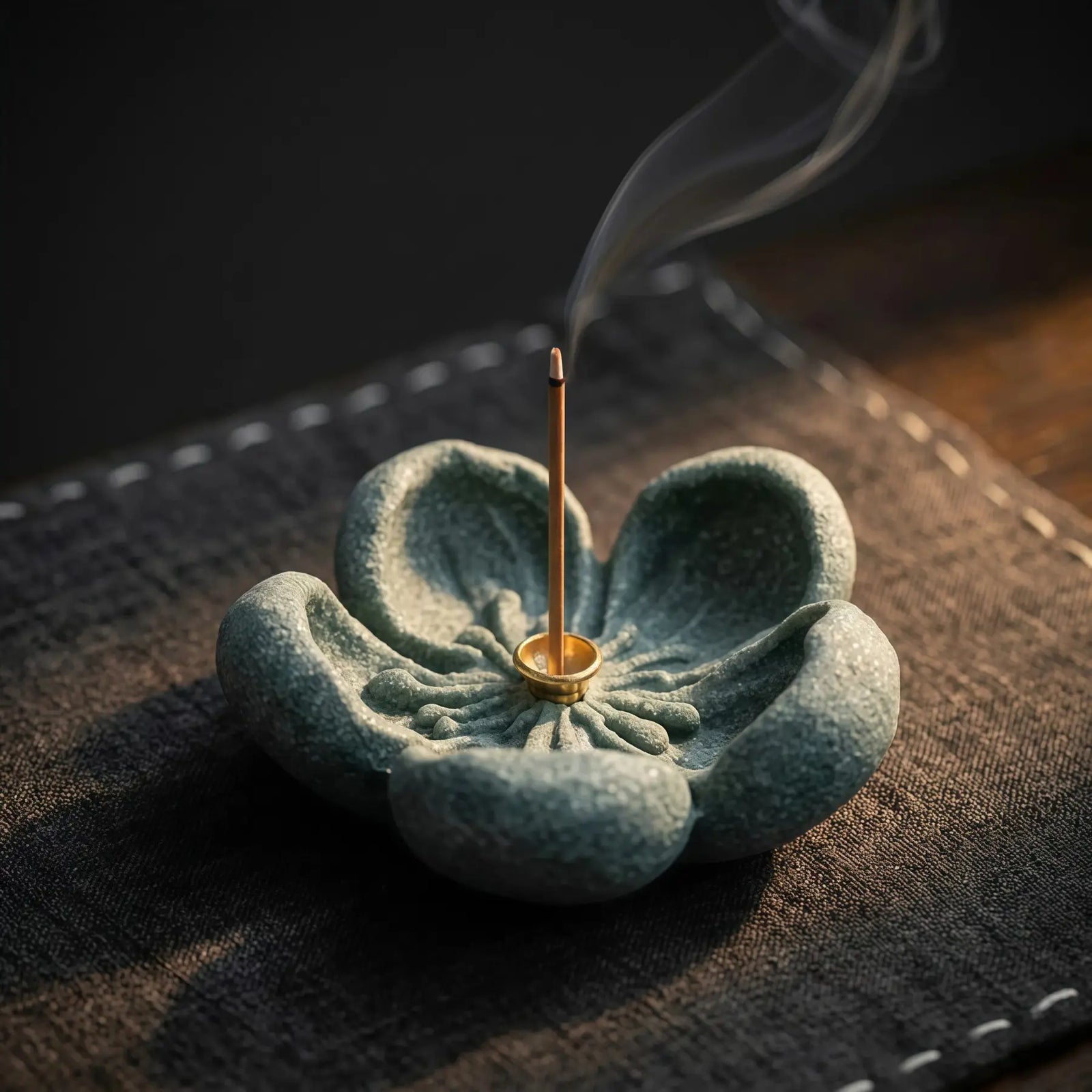 Resilience & Serenity Burner Set (Includes Incense Sticks) - Bluestone Plum Blossom