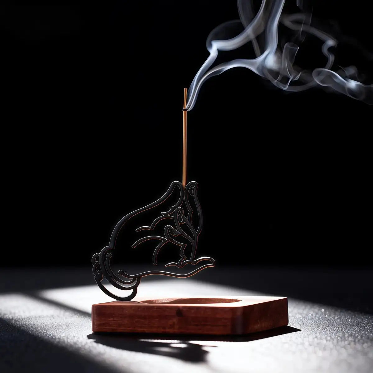 Serenity & Blessings – Buddhist Mudra Incense Holder