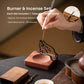 Serenity & Blessings Burner Set (Includes Incense Sticks) - Buddhist Mudra (Incense Included)