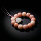Serenity & Grace – Peach Bodhi Root & Lotus Talisman Strap