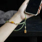 Serenity & Protection – Hetian Jade & Amber Vintage Talisman Strap