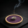 Stillness & Wisdom - Lotus Heart Sutra Incense Holder (Includes Incense Sticks)
